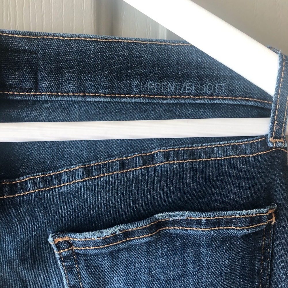 Current Elliott Typhoon Skinny Low Rise Stiletto Jean, 27 - Picture 3 of 5